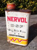 vintage olieblik Nervol Disc Stop Fluid, Verzamelen, Ophalen of Verzenden, Gebruikt