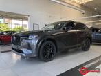 Mazda CX-60 Homura  2.5L e-SKYACTIV PHEV 327PK 8AT AWD, Auto's, Mazda, Zwart, 5 deurs, Hybride Elektrisch/Benzine, Zilver of Grijs