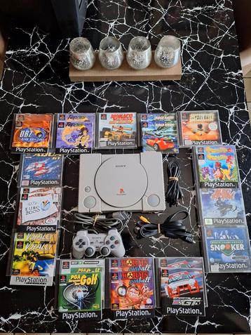 Console Sony Playstation 1 + 14 jeux + manette !