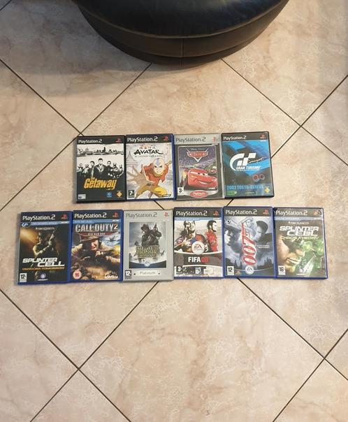 Lot van 10 Playstation 2 games, Games en Spelcomputers, Games | Sony PlayStation 2, Gebruikt, 2 spelers, Vanaf 12 jaar, Ophalen of Verzenden