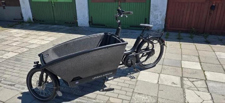 Urban arrow active line plus 2020, Fietsen en Brommers, Fietsen | Bakfietsen, Zo goed als nieuw, Overige merken, 2 kinderen, Elektrisch