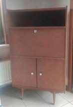 Vintage secretaire meubel, Maison & Meubles, Armoires | Secrétaires, Enlèvement, Utilisé