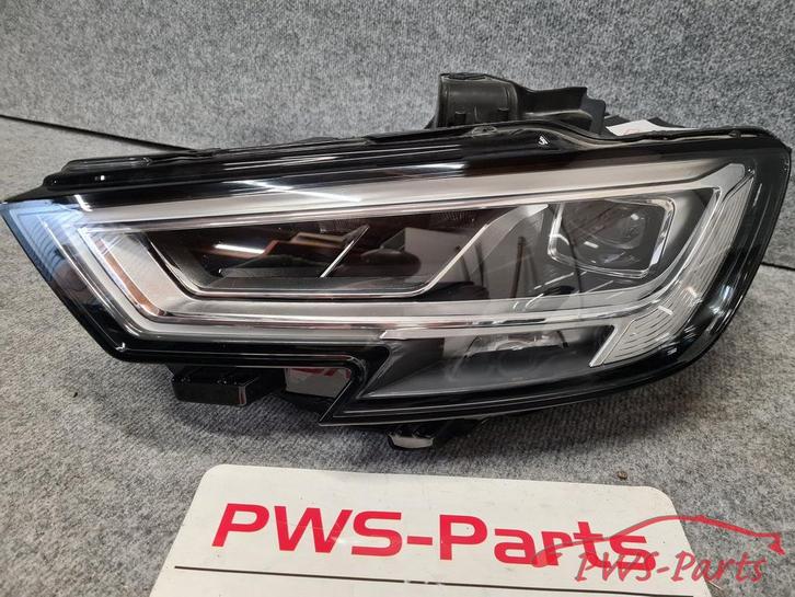 AUDI A3 8V FACELIFT VOL LED KOPLAMP LINKS ORIGINEEL, Auto-onderdelen, Verlichting, Audi, Gebruikt, Ophalen of Verzenden