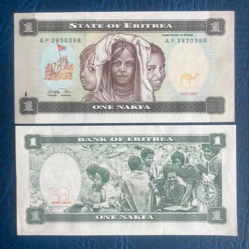 Eritrea - 1 Nakfa 1997 - Pick 1 - UNC, Postzegels en Munten, Bankbiljetten | Afrika, Los biljet, Overige landen, Ophalen of Verzenden