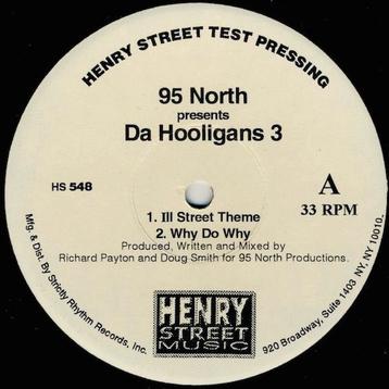 95 North présente le thème Da Hooligans 3 — Ill Street, Enlèvement ou Envoi, Neuf, dans son emballage