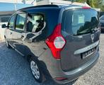 DACIA LODGY 1.6i 2012 7 ZITPLAATSEN AIRCO PRIJS 3500 EURO, Euro 5, Monovolume, Handgeschakeld, Grijs