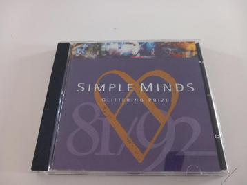CD Simple Minds Glittering Prize 81/92 Synth Pop New Wave beschikbaar voor biedingen