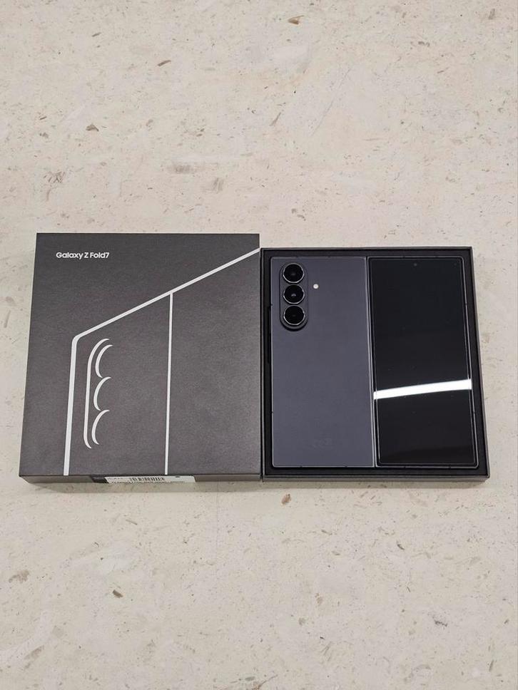 SAMSUNG GALAXY Z FOLD7 5G 256 GO, NOIR DE JAIS, Télécoms, Téléphonie mobile | Samsung, Comme neuf, Enlèvement