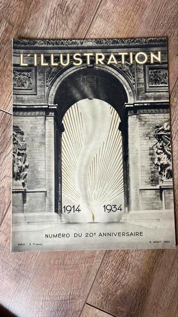 L’Illustration 1914-1934 beschikbaar voor biedingen
