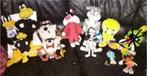 15 knuffels Looney Tunes, Warner Bros, 2-5€/st 35€/lot, Collections, Personnages de BD, Looney Tunes, Utilisé, Statue ou Figurine