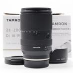 Tamron 28-200mm f/2.8-5.6 Di III RXD (Sony FE) – prima staat, Ophalen of Verzenden, Zo goed als nieuw, Telelens, Zoom