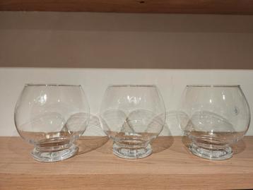 3 glazen stolpen multi functioneel handgemaakt beschikbaar voor biedingen