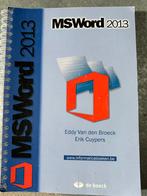 MSWord 2013, Utilisé, Enlèvement ou Envoi