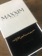 Naamkettinkje verguld “ MARINA “, Verstelbaar, Nieuw, Ophalen of Verzenden, Goud