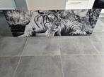 Cadre tigre  156 cm sur 52 cm, Ophalen, Zo goed als nieuw