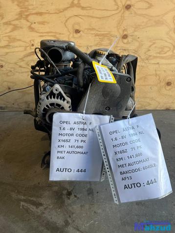 OPEL ASTRA F 1.6I 1.6 Motorblok motor engine moteur beschikbaar voor biedingen