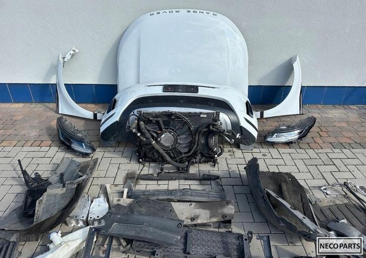 LAND ROVER EVOQUE L551 VOORKOP BUMPER MOTORKAP SCHERM LED, Auto-onderdelen, Carrosserie, Achterklep, Land Rover, Achter, Gebruikt