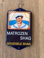 Matrozen Shag emaille deurpostje, Verzamelen, Ophalen of Verzenden, Zo goed als nieuw, Reclamebord