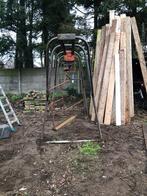 Bouwtakel met kruiwagenstoel, Doe-het-zelf en Bouw, Ophalen, Gebruikt, Bouwlift