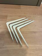 Plankendrager in wit metaal, Doe-het-zelf en Bouw, Ophalen, Gebruikt