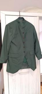 Nieuw driedelig huwelijksceremoniepak met groen sparrenpatro, Kleding | Dames, Ophalen of Verzenden, Zo goed als nieuw, Groen