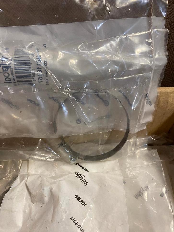 klemringen fascetta whirlpool elektrische toestellen, Elektronische apparatuur, Onderdelen en Toebehoren, Nieuw, Ophalen