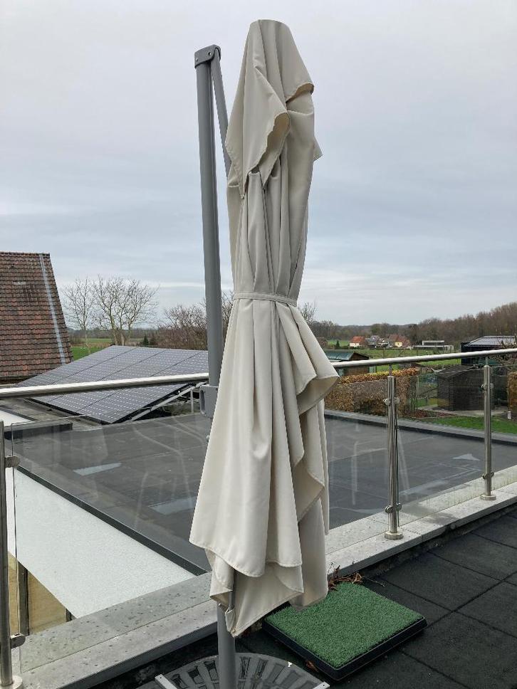 Zweefparasol, Jardin & Terrasse, Parasols, Neuf, Parasol flottant, 2 à 3 mètres, Inclinable, Réglable, Étanche, Enlèvement