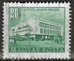 Hongarije 1953/1954 - Yvert 1083 - Heropbouwingsplan (ST), Timbres & Monnaies, Timbres | Europe | Hongrie, Affranchi, Envoi