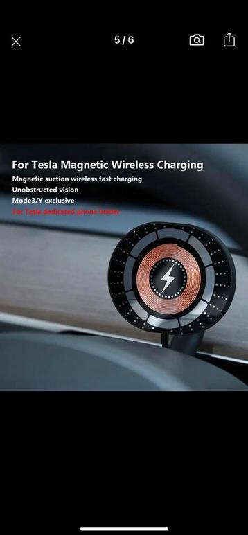 MagSafe Tesla magnetische autolader 