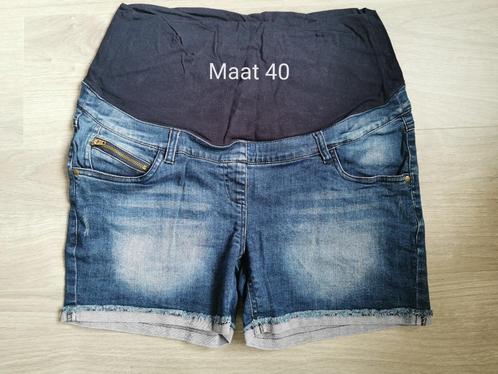 Jeans short Orchestra - maat 40, Kleding | Dames, Zwangerschapskleding, Gedragen, Broek of Spijkerbroek, Maat 38/40 (M), Blauw