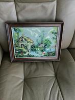 Borduren halve kruisjessteek boederij, Hobby en Vrije tijd, Borduren en Borduurmachines, Ophalen of Verzenden