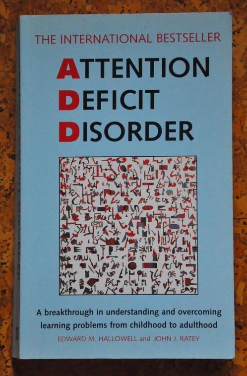 book Attention Deficit Disorder ADD childhood and adult, Livres, Psychologie, Utilisé, Psychologie clinique, Enlèvement ou Envoi
