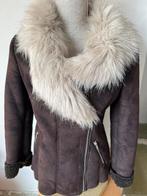 Belle veste en simili cuir, Taille 38/40 (M), Enlèvement ou Envoi, Comme neuf, Brun