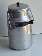 Ancienne petite cruche à lait en aluminium 3 litres, Ophalen of Verzenden