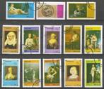 India-Nagaland  - Yvert ZNcin - Schilderijen en munt (ST), Timbres & Monnaies, Timbres | Asie, Affranchi, Envoi