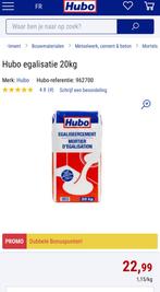 +- 30 zaken Egaliceercement HUBO 20kg, Doe-het-zelf en Bouw, Ophalen, Zo goed als nieuw