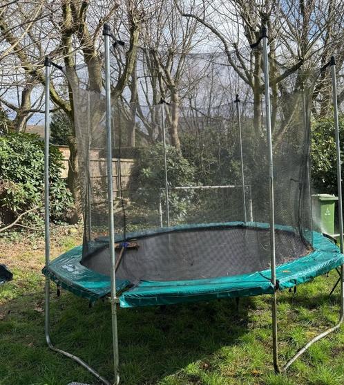 Trampoline, Kinderen en Baby's, Speelgoed | Buiten | Trampolines, Gebruikt, Ophalen