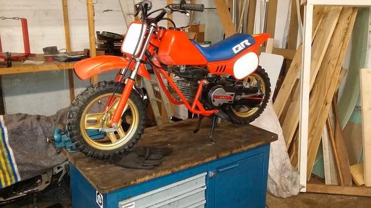 Honda qr50, Fietsen en Brommers, Brommers | Crossbrommers, Zo goed als nieuw, Honda, Ophalen