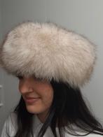 Suede hoed met kraag in Vos, Kleding | Dames, Mutsen, Sjaals en Handschoenen, Zo goed als nieuw, Muts, Ophalen, ANDERE
