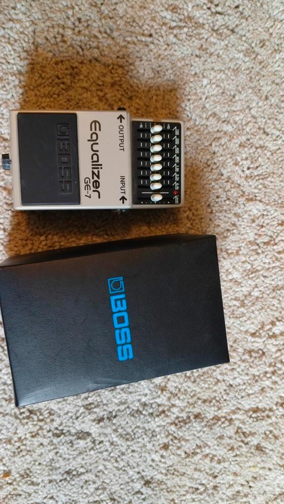 Boss EQ equalizer GE-7, Muziek en Instrumenten, Effecten, Equalizer, Ophalen