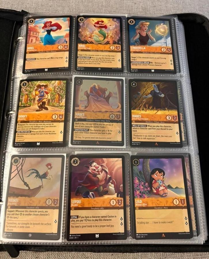 Lorcana verzameling, Hobby & Loisirs créatifs, Jeux de cartes à collectionner | Autre, Comme neuf, Foil, Enlèvement ou Envoi