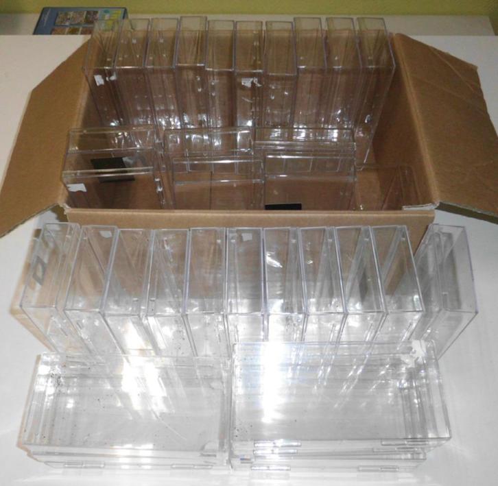 Handige doorschijnende plastiek doosjes met deksel, Hobby en Vrije tijd, Knutselen, Zo goed als nieuw, Ophalen of Verzenden