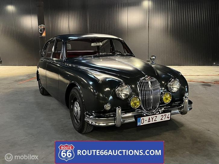 Jaguar Mark II 2.4 | 1967 | Route 66 Auctions, Auto's, Oldtimers, Bedrijf, Te koop, Jaguar, Benzine, Overige carrosserie, Handgeschakeld