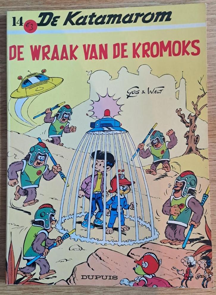 14 - De Katamarom - De Wraak van de Kromoks, Boeken, Stripverhalen, Gelezen, Eén stripboek, Ophalen of Verzenden