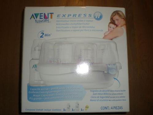 Avent stoomsterilisator microgolf express II, Kinderen en Baby's, Babyvoeding en Toebehoren, Zo goed als nieuw, Sterilisator, Ophalen of Verzenden