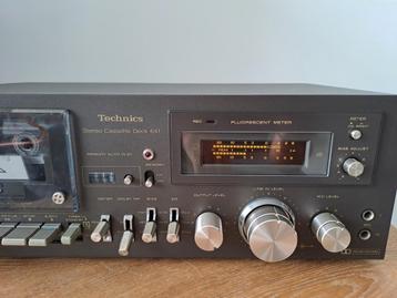 Technics Vintage Casettedeck RS-641 + handleiding beschikbaar voor biedingen