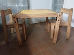 Kleuterstoel en tafel, Ophalen