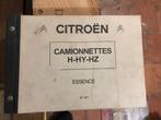 Citroën hy handboek, Citroën, Ophalen