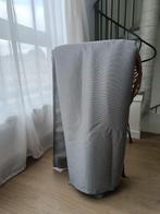 Grijze verduisterende gordijnen, Huis en Inrichting, Stoffering | Gordijnen en Lamellen, Ophalen, 200 cm of meer, Zo goed als nieuw