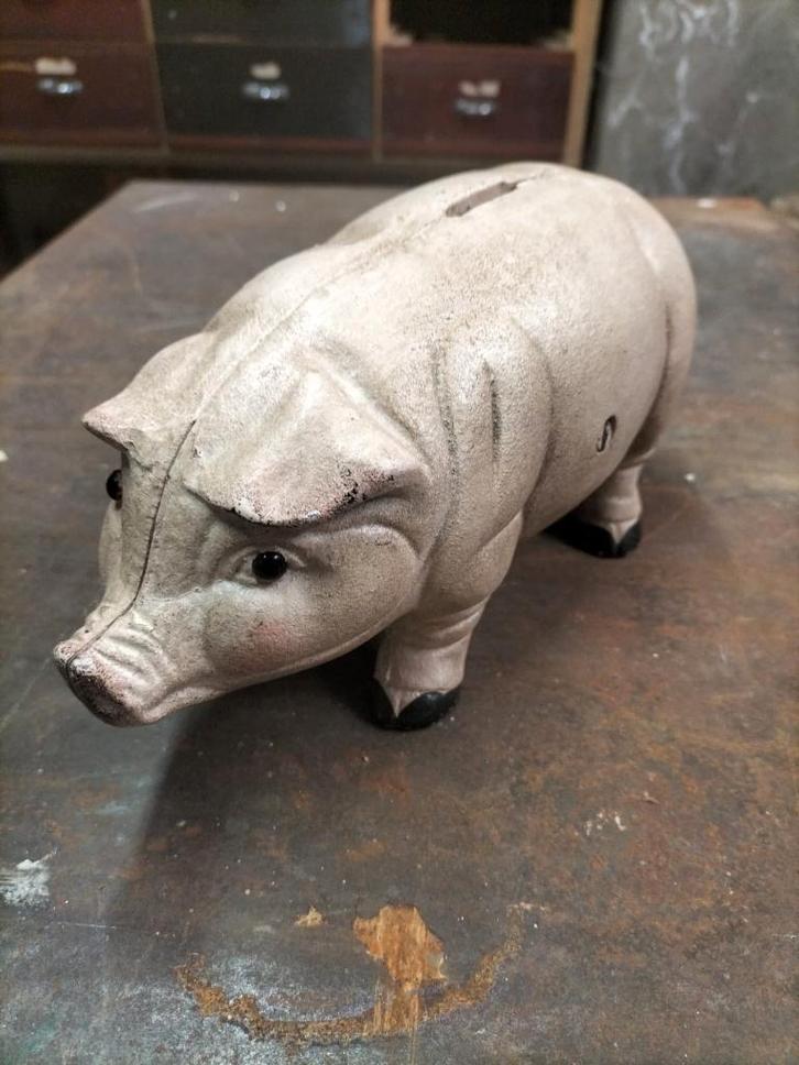 Tirelire en fonte, Antiquités & Art, Antiquités | Jouets, Enlèvement ou Envoi